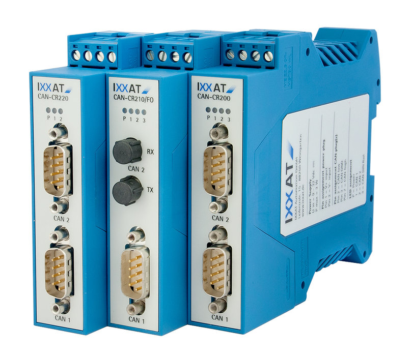 Opakovače CAN IXXAT omezují náklady na kabeláž a zvyšují spolehlivost komunikačních systémů